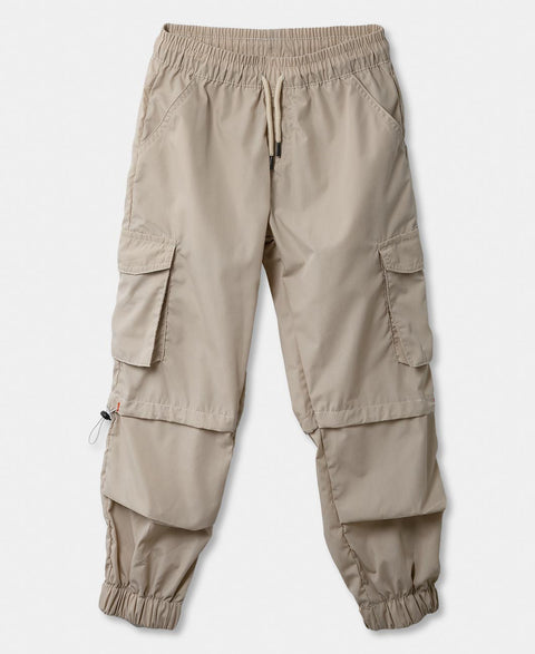 Pantalón Cargo Para Niño En Algodon Color Arena