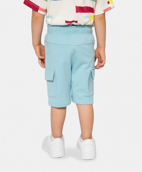 Bermuda Para Bebé Niño En Burda Color Azul