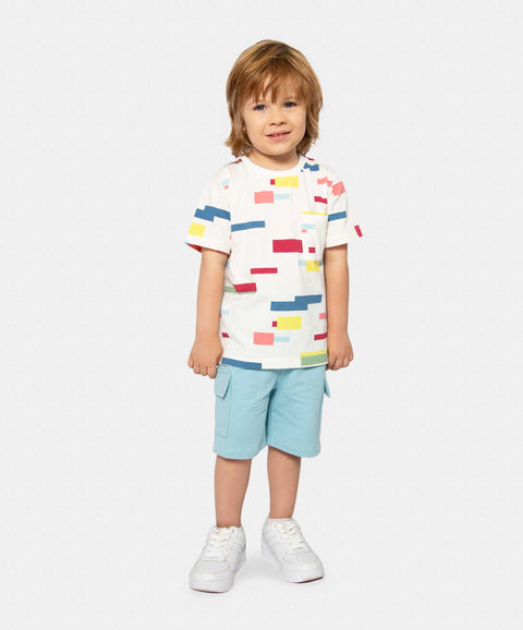 Bermuda Para Bebé Niño En Burda Color Azul