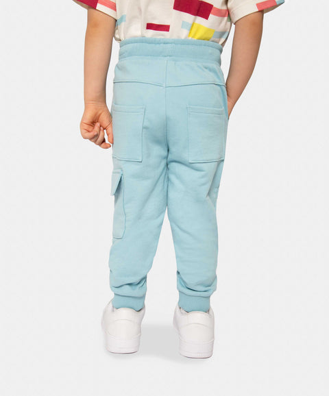 Jogger Para Bebé Niño En Burda Color Azul