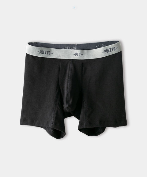 Paquete De Bóxer X 3 Para Niño En Algodón Color Gris