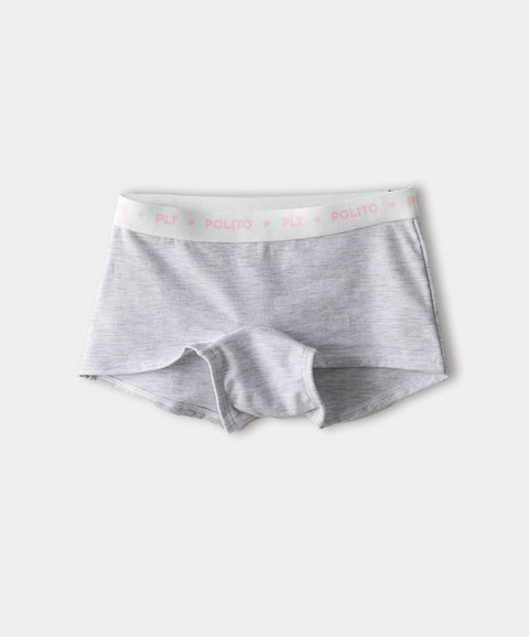 Paquete De Panties X 3 Para Niña En Algodón Color Gris