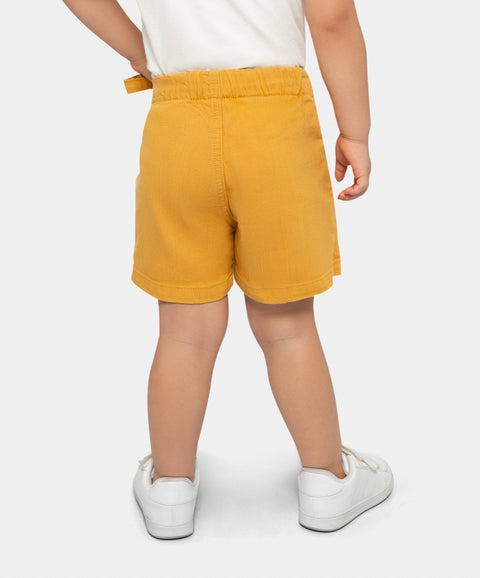 Falda Short Para Bebé Niña En Drill Color Ocre