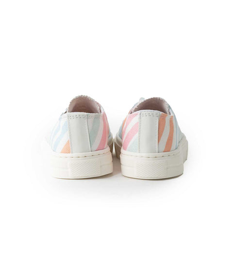Tenis Para Bebe Niña En Lona Estampada