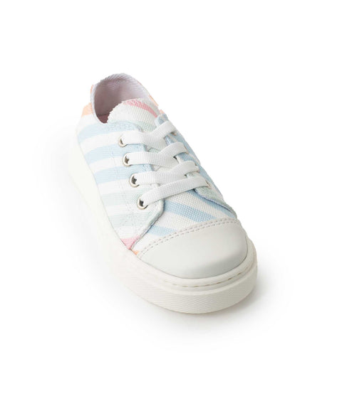 Tenis Para Bebe Niña En Lona Estampada