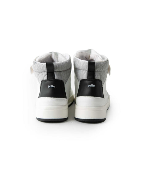 Tenis Bota Para Niño En Material Sintetico Color Blanco