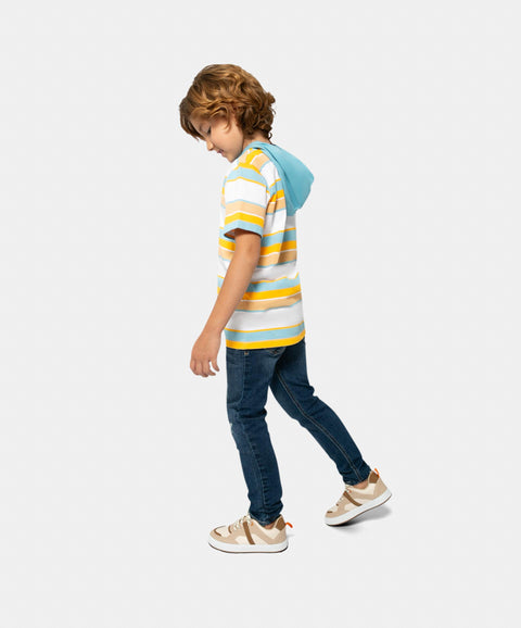 Jean Slim Para Niño En Denim Color Indigo