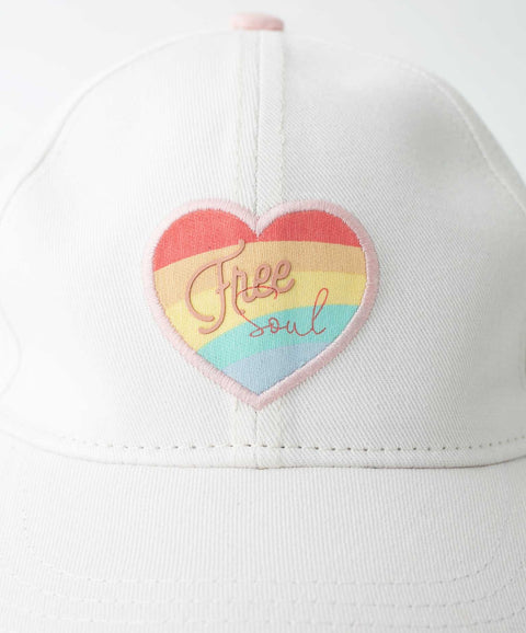 Gorra Para Niña Color Marfil
