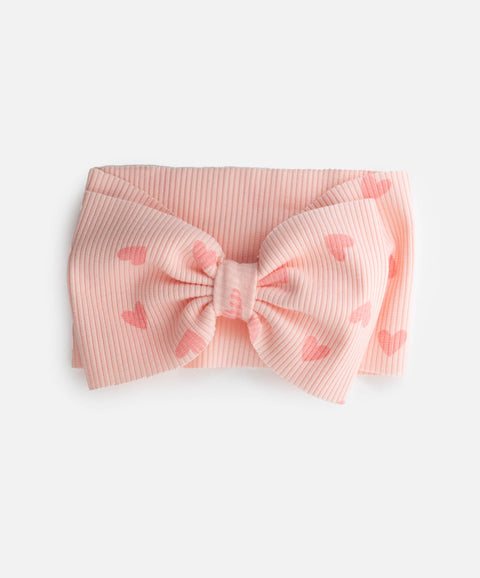 Balaca Para Recién Nacida En Tela Suave Color Rosado