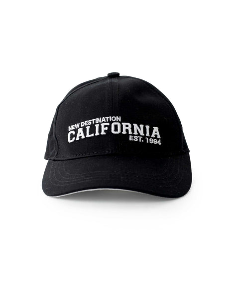Gorra Para Niño En Tela Color Negro
