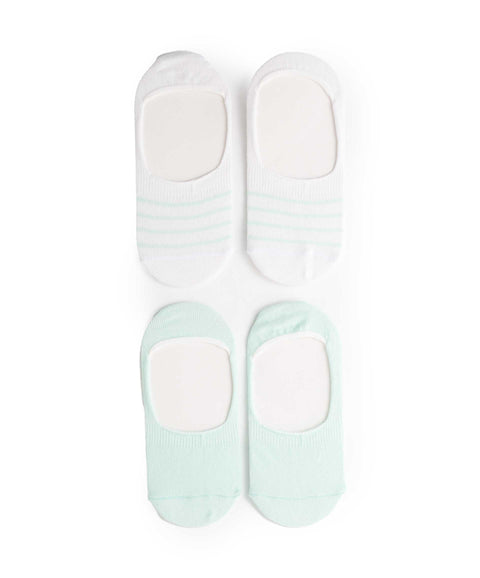 Medias Baleta X 2 Para Niña En Algodón Color Aqua