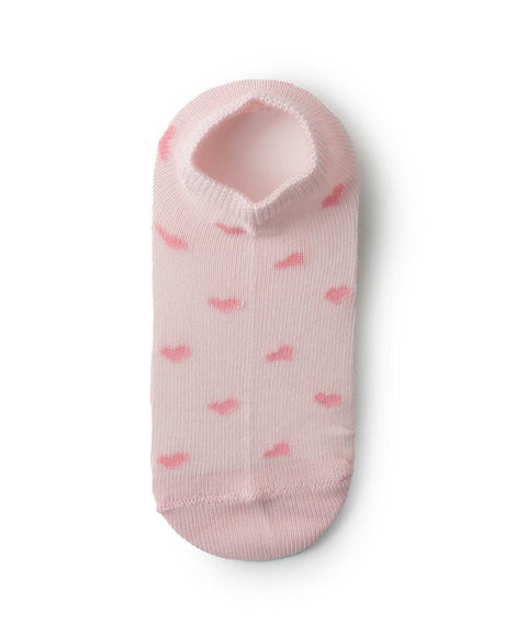 Medias Tobilleras X 2  Para Bebé Niña En Algodón Color Rosado