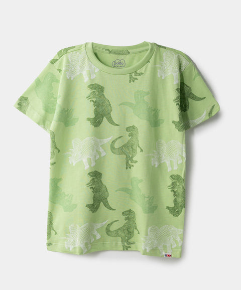 Pijama Manga Corta Y Bermuda Para Bebé Niño En Tela Suave Color Verde