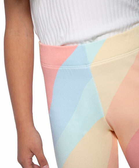 Short Biker Para Niña En Licra Estampado Colores