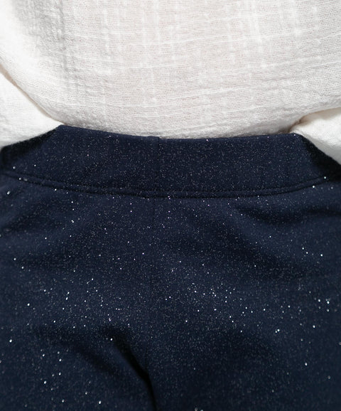 Conjunto Blusa Y Leggins Para Bebé Niña En Licra Color Blanco