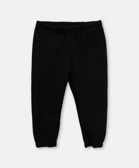 Pantalón Unisex En Tela Suave Color Negro