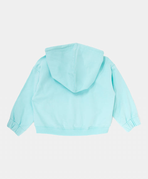 Buzo Con Chompa Para Bebé Niña En Burda Color Turquesa