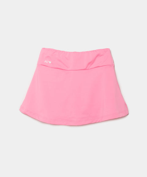 Falda Short Deportiva Para Bebe Niña En Licra Color Rosado