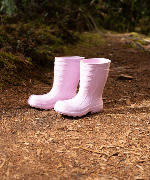 Botas Infantiles Para Bebe Niña Color Fucsia Y Lila