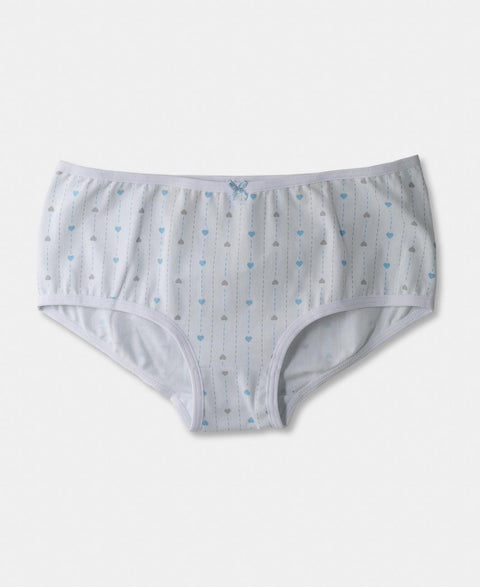 Paquete De Panties X 3 Para Niña En Algodón Color Blanco Y Gris