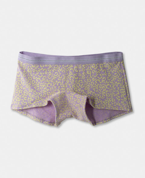 Paquete De Panties X 3 Para Niña En Algodón Color Verde Y Lila