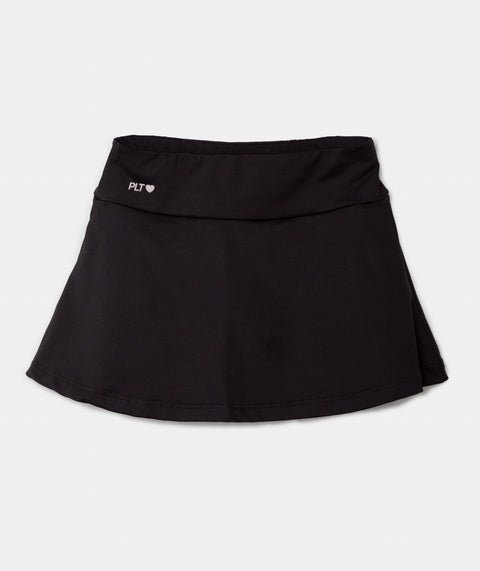 Falda Short Deportiva Para Bebe Niña En Licra Color Negro