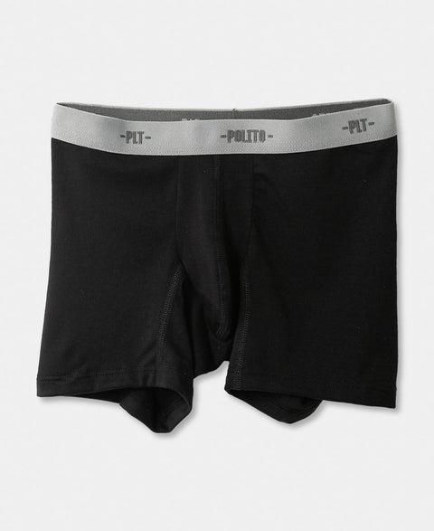 Paquete De Bóxer X 3 Para Niño En Algodón Color Verde Gris Y Negro