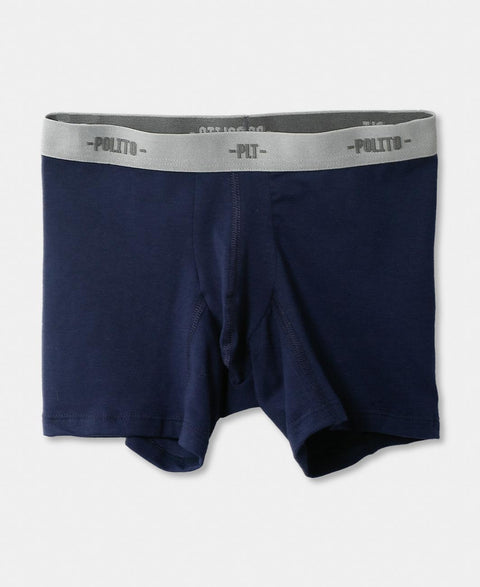 Paquete De Bóxer X 3 Para Niño En Algodón Color Azul Y Crudo
