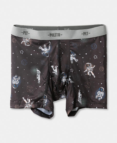 Paquete De Bóxer X 3 Para Niño En Algodón Color Gris Y Negro