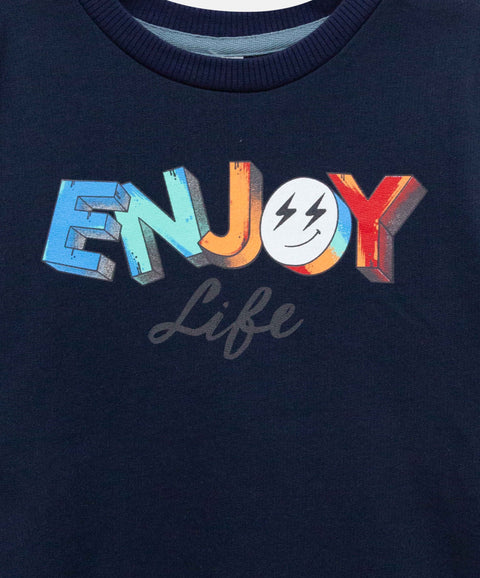 Buzo Para Bebé Niño En Burda Color Azul Oscuro