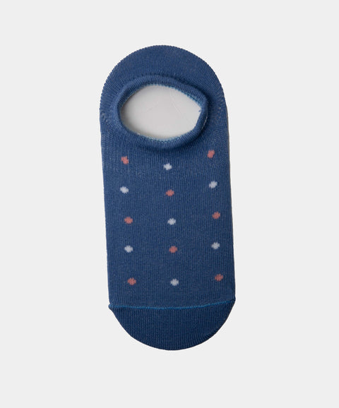 Medias Tobilleras X 2 Para Niña En Algodón Color Azul