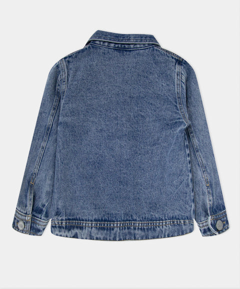 Chaqueta Denim Para Bebé Niño