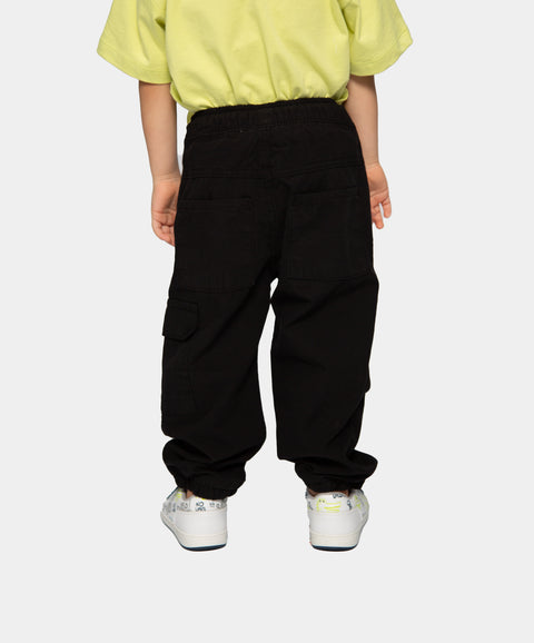 Jogger Para Bebé Niño En Popelina Color Negro