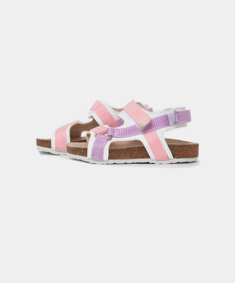 Sandalias Para Bebe Niña En Material Sintético Color Rosado