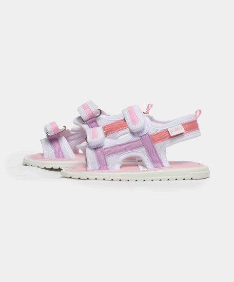 Sandalias Para Recién Nacida En Material Sintético Color Rosado