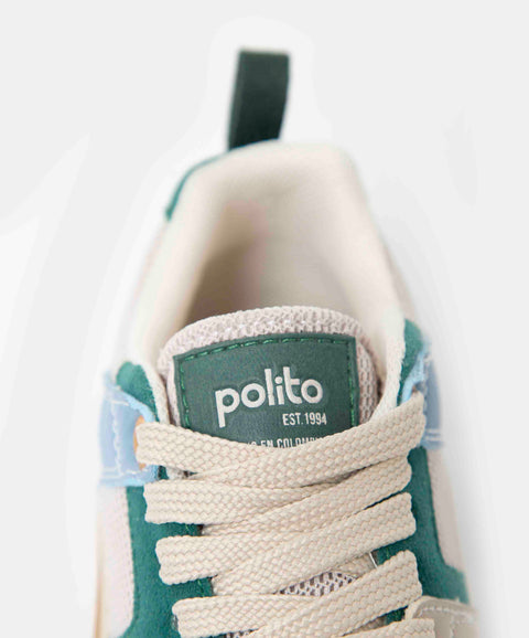 Tenis Para Bebe Niño En Material Sintético Color Arena