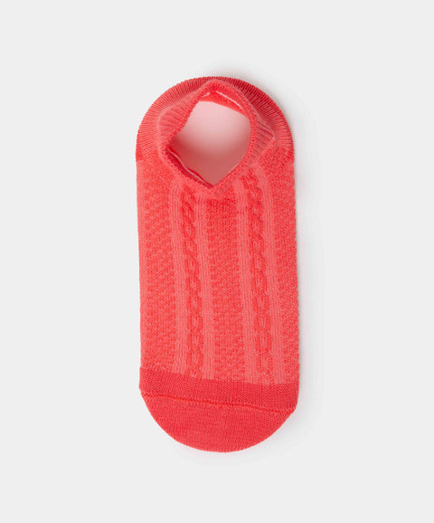 Medias Tobilleras X 2 Para Bebé Niña En Algodón Color Salmón