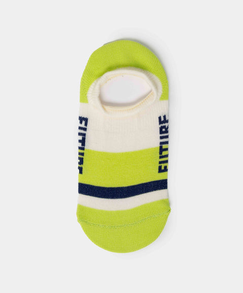 Medias Tobillera X 2 Para Niño En Algodón Color Verde