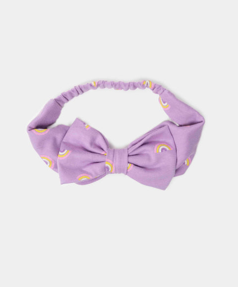 Balaca Para Niña En Tela Suave Color Lila