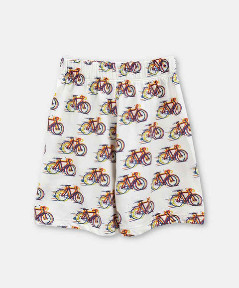 Pijama Manga Corta Y Short Para Niño En Tela Suave Color Marfil