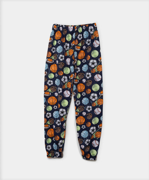 Pijama Manga Corta Y Pantalón Para Niño Color Azul Oscuro Y Blanco