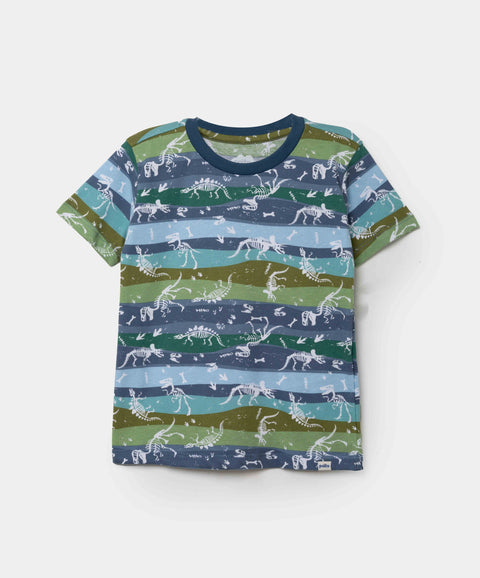 Pijama Manga Corta Y Short Para Niño En Tela Suave Color Azul