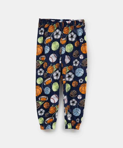 Pijama Manga Larga Y Pantalón Para Bebé Niño Color Blanco Y Azul Oscuro