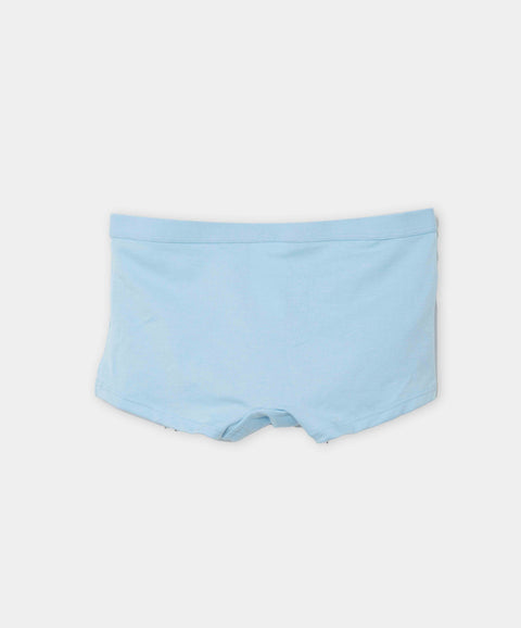 Paquete De Panties X 3 Para Niña En Algodón Color Coral Rosado Y Azul