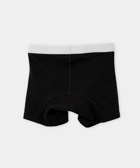 Paquete De Bóxer X 3 Para Niño En Algodón Color Verde Negro Y Blanco
