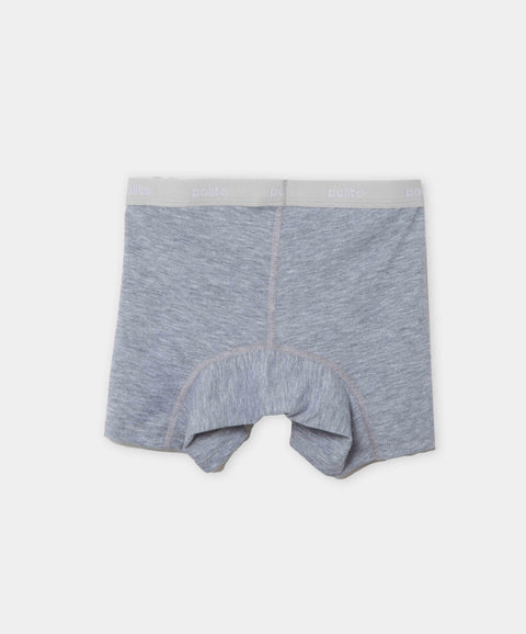 Paquete De Bóxer X 3 Para Niño En Algodón Color Naranja Gris Y Blanco