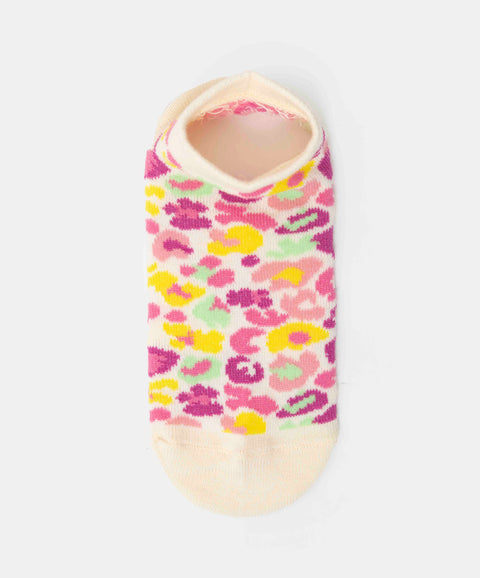 Medias Tobilleras X 2 Para Niña En Algodón Color Rosado