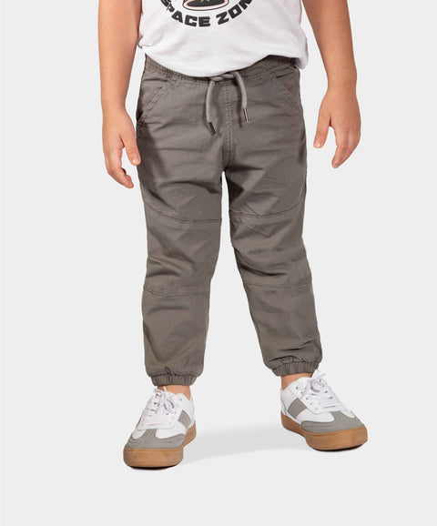 Pantalón Jogger Para Bebé Niño Color Gris Oscuro
