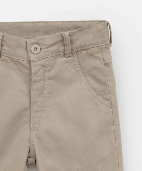 Pantalón Formal Para Niño Color Kaki