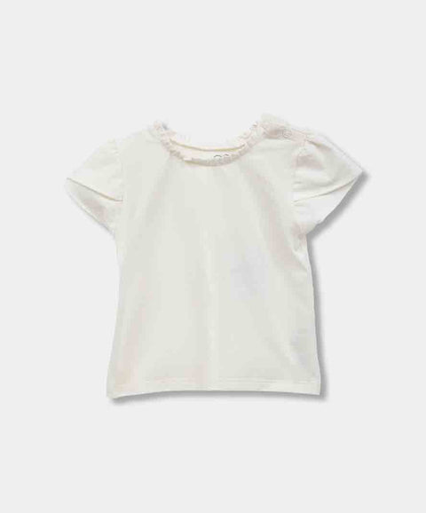 Conjunto Camiseta Y Mameluco Para Recién Nacida Color Rosado Claro